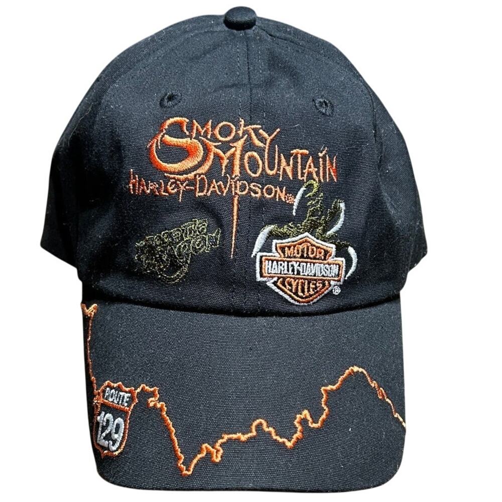 Harley Davidson Smoky Mountain Hat Route 129 Maryville Tennessee